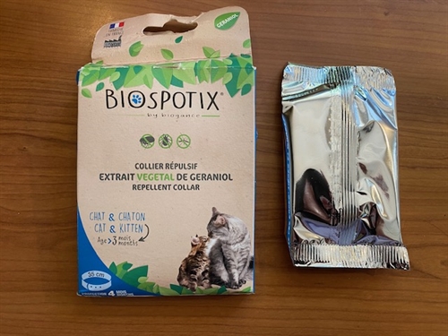Biogance Biospotix Cat collar, 35 cm - emballage beskadiget